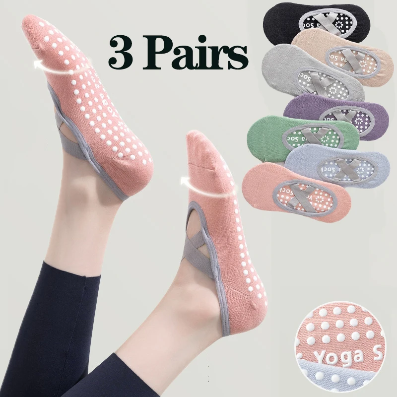 Medias Para Pilates Y Yoga - 1/ 3Pair Professional Women Yoga Sock