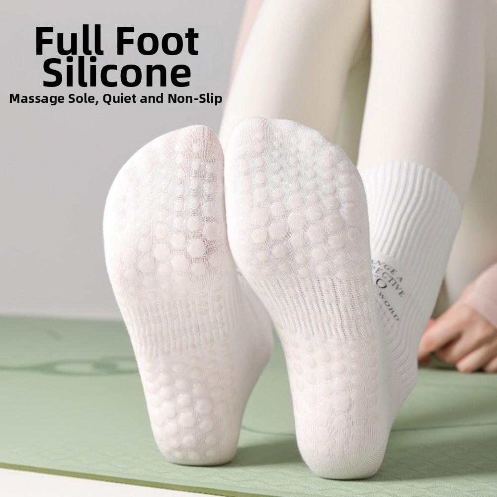 Medias Para Pilates Y Yoga - Casual Anti Slip Yoga Socks Soft