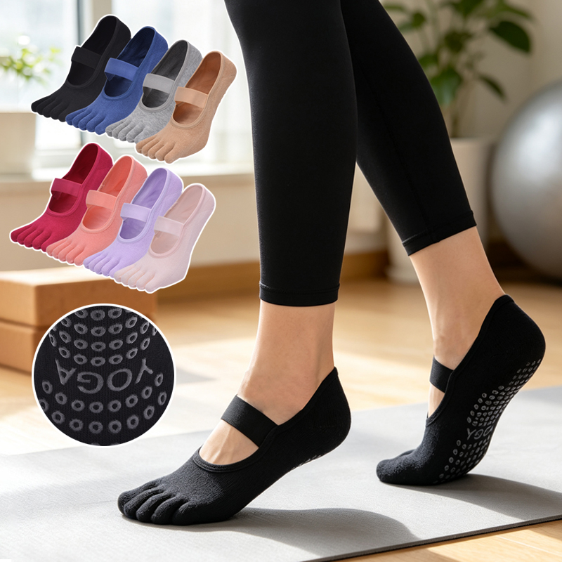 Ladies Five Toe Anti Slip Pila - đánh giá và giá Medias Para Pilates Y Yoga